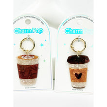 Coffee and Latte Key Charm: MIX COLOR / ONE(12)