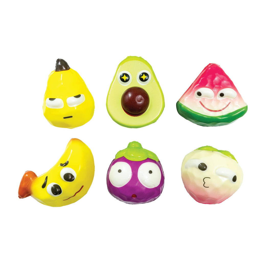 MINI FRUIT SQUISHY TOY        24/BAG
