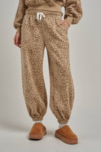 Leopard Fleece Comfy Sweatpants