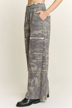 Olive Washed Terry Camo pants