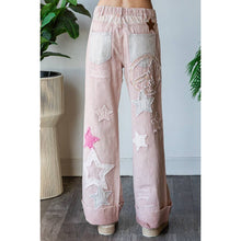 Pink Washed Star Patchwork Oli+Hali Denim Jeans