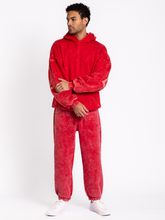Kingdom Essential Hoodie - Snow Wash - True Red: Snow Wash - Forgiven - True Red / XS