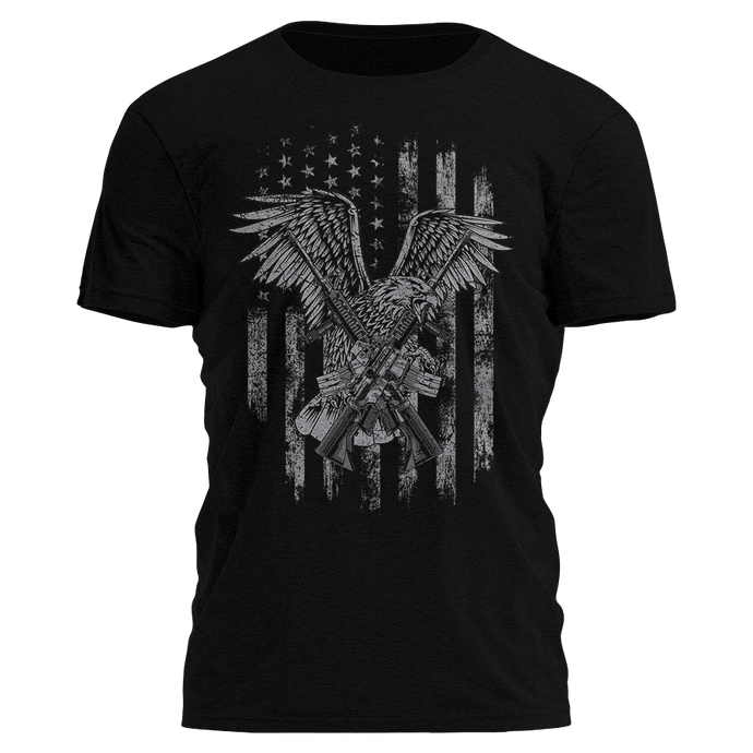 Black 2A Eagle Tee