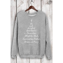 Mineral Black Isaiah 9 6 Sweatshirt