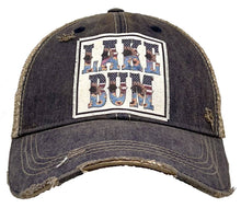 Lake Bum Vintage Distressed Women's Trucker Hat Baseball Cap