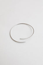 Minimal Arm Cuff/Bangle: Silver