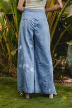 Chambray Vintage Washed American Flag Bibi Pants 5/19/25 9889