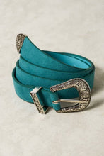 Burnt Orange Western Buckle Belt
