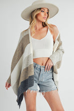 Multi Zuri Poncho Cardigan