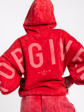 Kingdom Essential Hoodie - Snow Wash - True Red: Snow Wash - Forgiven - True Red / XS