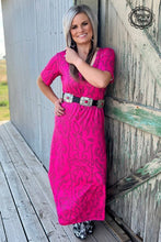 Pink Cowgirls Like Us Maxi Dress