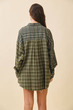 8376EN Kambrie Plaid Flannel Shirt: Red / Contemporary / M