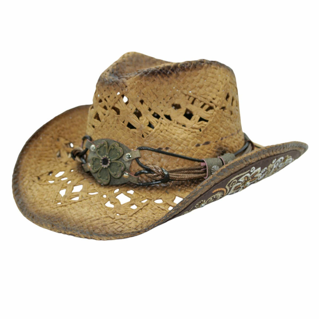 Peonies Cowboy Hat