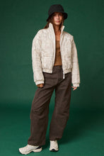 Camo Quilted Puffer Jacket