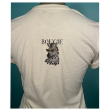 Natural Zebra Glam Animal Rhinestone Graphic Tee