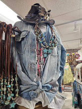 Distressed Denim Freedom Rare Bird Shirt