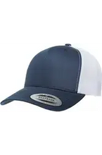 High Class Hillbilly Hat: Charcoal/White