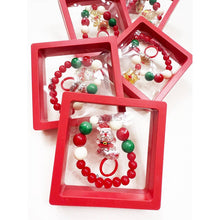 Christmas Theme Bracelet with Matching Ring: MIX COLOR / ONE(12)