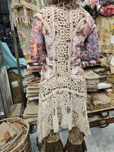 Magdalena Crocheted Rare Bird Duster