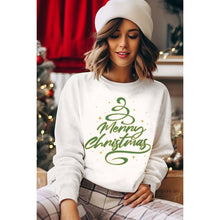 Mineral Burgundy Merry Christams Mineral Sweatshirts