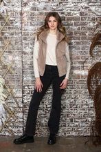 Atmosphere Faux Fur Zip Up Vest