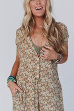Three Bird Nest Daphne Floral Print Jumpsuit