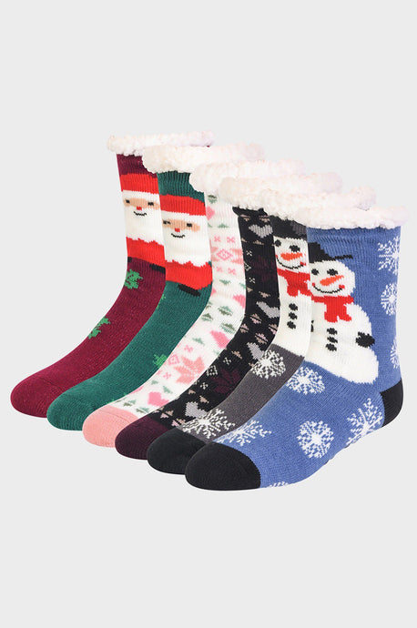 Ladies Sherpa Lined Winter Socks 2 10/24/23 7240