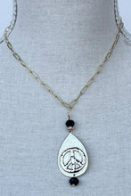 Breathe Necklace in Gold