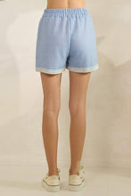 Sky Blue LoopTerry Cont Pocket J.Her Shorts