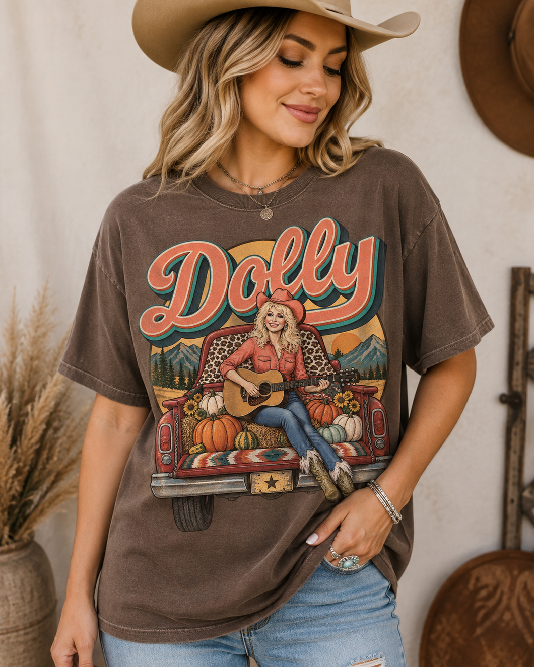 Dolly Pumpkins Truck T Shirt