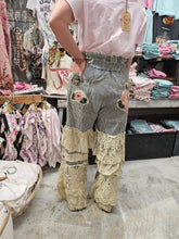 Rose Ticking Rare Bird Pants