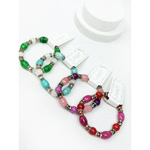 Mix Beads Adjustable Stretch Bracelet: MIX COLOR / ONE(12)