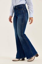 Dark High Waist T.C. Charlotte Flare Modern Indigo Judy Blue Jeans