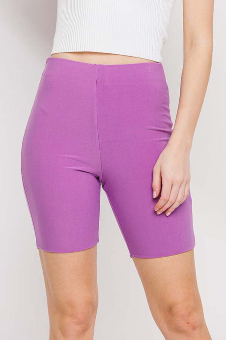 Lilac Smooth Biker Shorts 3/19/24 8282