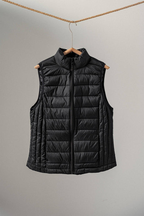 Black Glide Zip Urban Daizy Vest