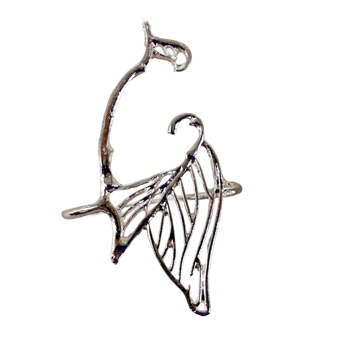 Fairy wing left ear cuff