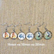 Nana Earrings - Handmade, Stainless Steel, Thinking of You Gift