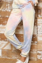 Multi Yellow Tie Dye French Terry Joggers 1/31/24 7979
