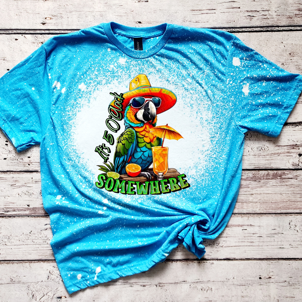 5 o'clock somewhere t-shirt