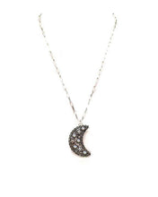 Turquoise Western Moon and Star Necklace