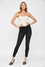 Black Washed Super Soft Mid Rise Knit Denim Skinny Mica Denim Jeans 12/19/23 7779
