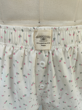 Roses Boxer Sunkissed Coconut Shorts: Pink Roses