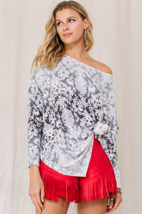 Grey Ethnic Oversize Oakley Oddi Poncho 9/28/23 7139