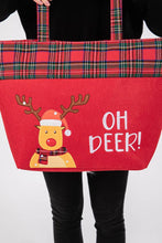 OH DEER Reindeer Christmas Tote Bag