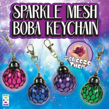 SPARKLE MESH BOBA KEY CHAIN 24/BOX