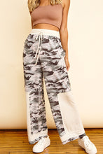 Grey Camo Print Ces Femme Sweatpants 7/7/23 6544