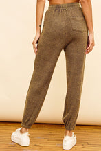 Chocolate Washed Ribbed Drawstring Ces Femme Joggers 6/28/23 6553