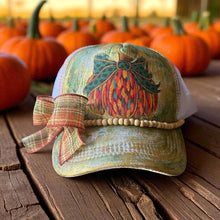 Black Pumpkin Patch Trucker Hat