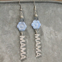 The Skies Are Blue Mama Sparkling Dangle Drop Earrings