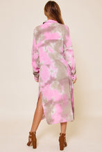 Pink Olive Long Sleeve Ces Femme Dress 7/7/23 6540